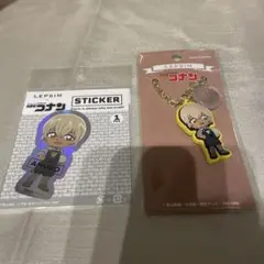 名探偵コナン 安室透 キーホルダー LEPSIM コラボ 2点セット