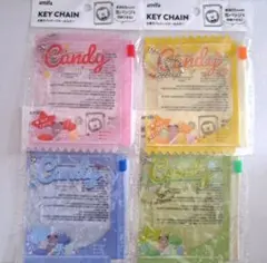 お菓子パッケージキーホルダー セリア お菓子キーホルダー 推し活 緑 青 ピンクのサムネイル