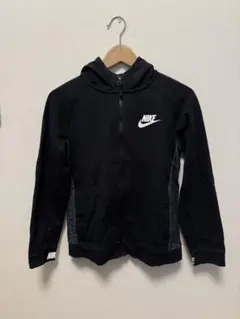 Nike フルジップ フード付きジャケット L ブラック
