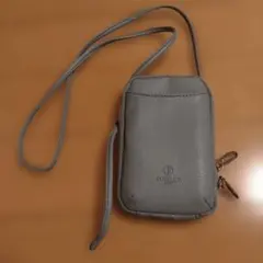 D.KELLY スマホショルダーバッグ 紫 ポシェット　サコッシュ