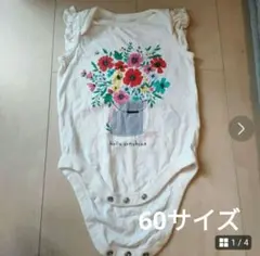 baby GAP ロンパース 3-6months 花柄のサムネイル