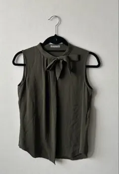 セオリーリュクス　ノースリーブカットソー カーキ　38