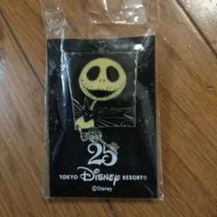 新品 非売品 東京ディズニーリゾート25周年 ピンバッジ ナイトメア ジャック