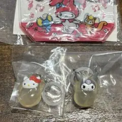サンリオ ガチャガチャ ハローキティー クロミ　なりきりオイスター 牡蠣