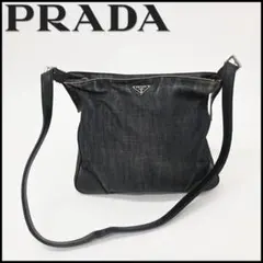 ■ a2519 PRADA【プラダ】三角プレート 三角ロゴ ショルダーバッグのサムネイル