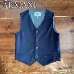ARMANI JUNIOR アルマーニ ジュニア ネイビー ベスト 140卒業式