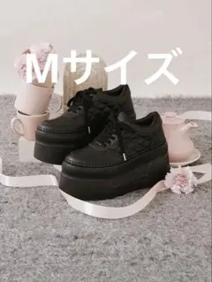 ポム様専用 Darich DDロゴキルティングスニーカー Mサイズ - メルカリ