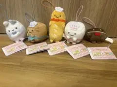 すみっコぐらし あつまるんですいろんななかまゴムひも付きマスコット コンプリート
