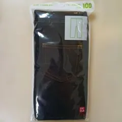 【新品未開封】UNIQLO（ユニクロ）キッズ レギンス ブラック 100cm