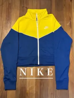【美品】NIKE ナイキ ハイネック クロップドジャージ L