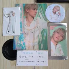 &teamカフェ くじ NICHOLAS クリアポスターコースターニコラス