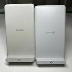 ANKER PowerWave Stand 充電器×2
