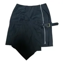 ✨極美品✨BLACK PEACE NOW 変形スカート クロス チェーン 黒 - メルカリ