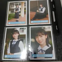 日向坂46　１２名分「ブルーベリー&ラズベリー」生写真４枚セットフルコンプ