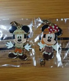 チャーム ミッキーミニー2個セット
