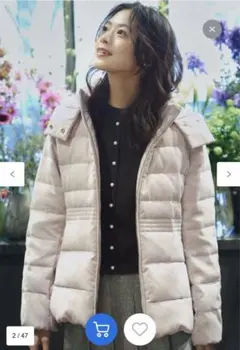 【洗える・2WAY】ライトタフタショートダウン　組曲　kumikyoku