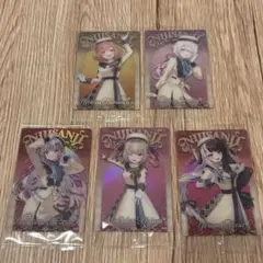 メタリックプラカード5枚セット