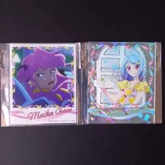 アイカツフレンズ 湊みお 蝶乃舞花 インスタントフォト風 コレクション 2点