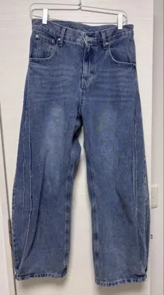 YENN SIDE PLEATED DENIM PANTSのサムネイル