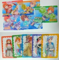 五等分の花嫁　きゃらっとくじ　コレクションシート