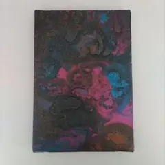 アクリルポーリングアート 絵画　SMサイズ