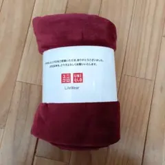 ユニクロ ノベルティ 非売品 フリースブランケット 新品 ワインレッド　年末祭