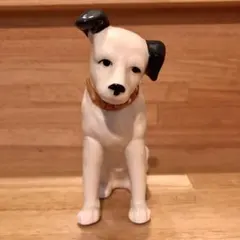 週末値下❗昭和レトロ　ビクター犬　ニッパー君　Victor　陶器　置物　4体 昭和レトロ Victor ビクター犬 ニッパーくん 陶器製 置物 | choice