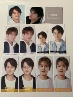 中山優馬 デタカ 切り抜き 厚紙 セット