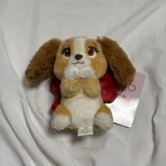 ディズニーストア わんわん物語 70周年 レディ ポシェット ぬいぐるみ