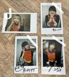 GANG PARADE ドク、ミキ、メイ、ノン 直筆サイン入りチェキ - メルカリ