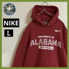 ナイキ NIKE スウッシュ アラバマ大学 カレッジ フーディー 赤 フェード