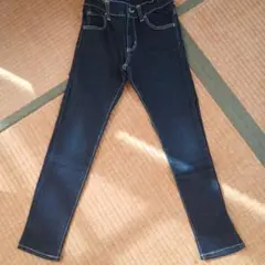 EDWIN ジーンズ 140サイズ ダークブルー男の子女の子用