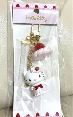 キティ いちごホイップケーキ キーホルダー