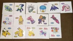 ポケモンパン　シール　ミックス１６枚セット