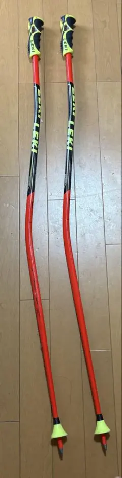 LEKI スキーポール カーボンレッド110cm - メルカリ