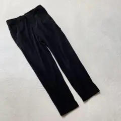 MEN'S BIGI コーデュロイパンツ テーパード シンプル ブラック 無地