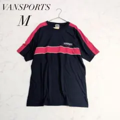 バンスポーツ/Tシャツ/切替ラインスポーツ/コットン/新品/タグ付き