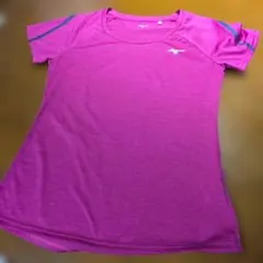 MIZUNO 半袖 Tシャツ ピンク XLサイズのサムネイル
