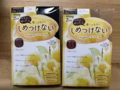 ATSUGI しめつけないソフトなパンティストッキング2足組×2色セット