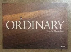 【希少】ORDINARY 中西敏貴 写真集のサムネイル