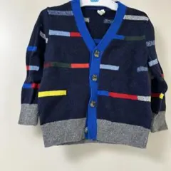 GAP ネイビー ボタン付きカーディガン