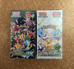 ポケモンカードテラスタルフェス+シャイニ・トレジャー BOX シュリンク付き