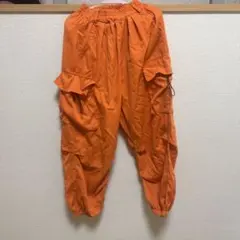 オレンジ カーゴパンツ ワークパンツのサムネイル