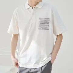 【美品】ポロシャツ M ポケット付き アーノルドパーマー