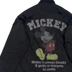 ディズニー ミッキー マウス 中綿 キルティング トラックジャケット ジャージ