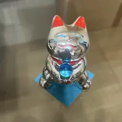 親子招福バンク LL 招き猫 貯金箱 置物 - メルカリ