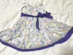 ANNA SUI mini ノースリーブワンピース(ドレス)SS