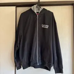 値下げ中　CAPTURE ブラック ジャケット フード付き
