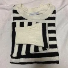 SEASON REASON by Lin.&Red ボーダーニット