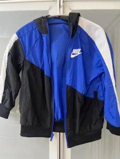 Nike キッズ　ジャンパー　薄手　春　青　130